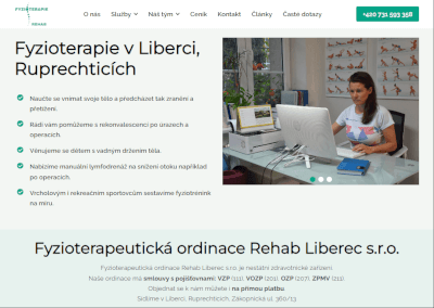 Rehab – fyzioterapeutická ordinace