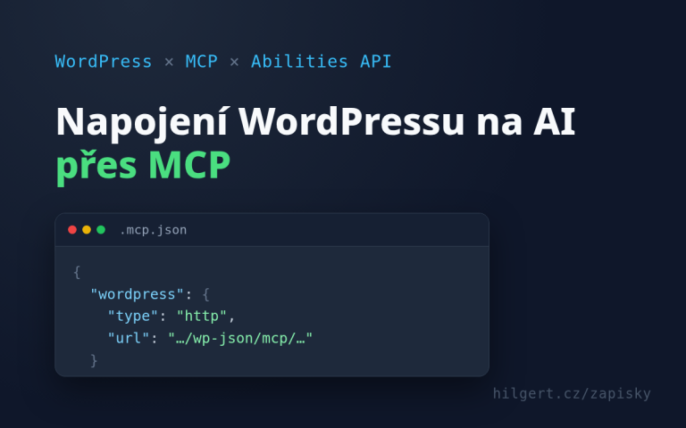Napojení WP na AI